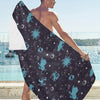 Zodiac Print Design LKS303 Beach Towel 32" x 71"