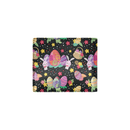 Easter Eggs Pattern Print Design RB06 Men's ID Card Wallet