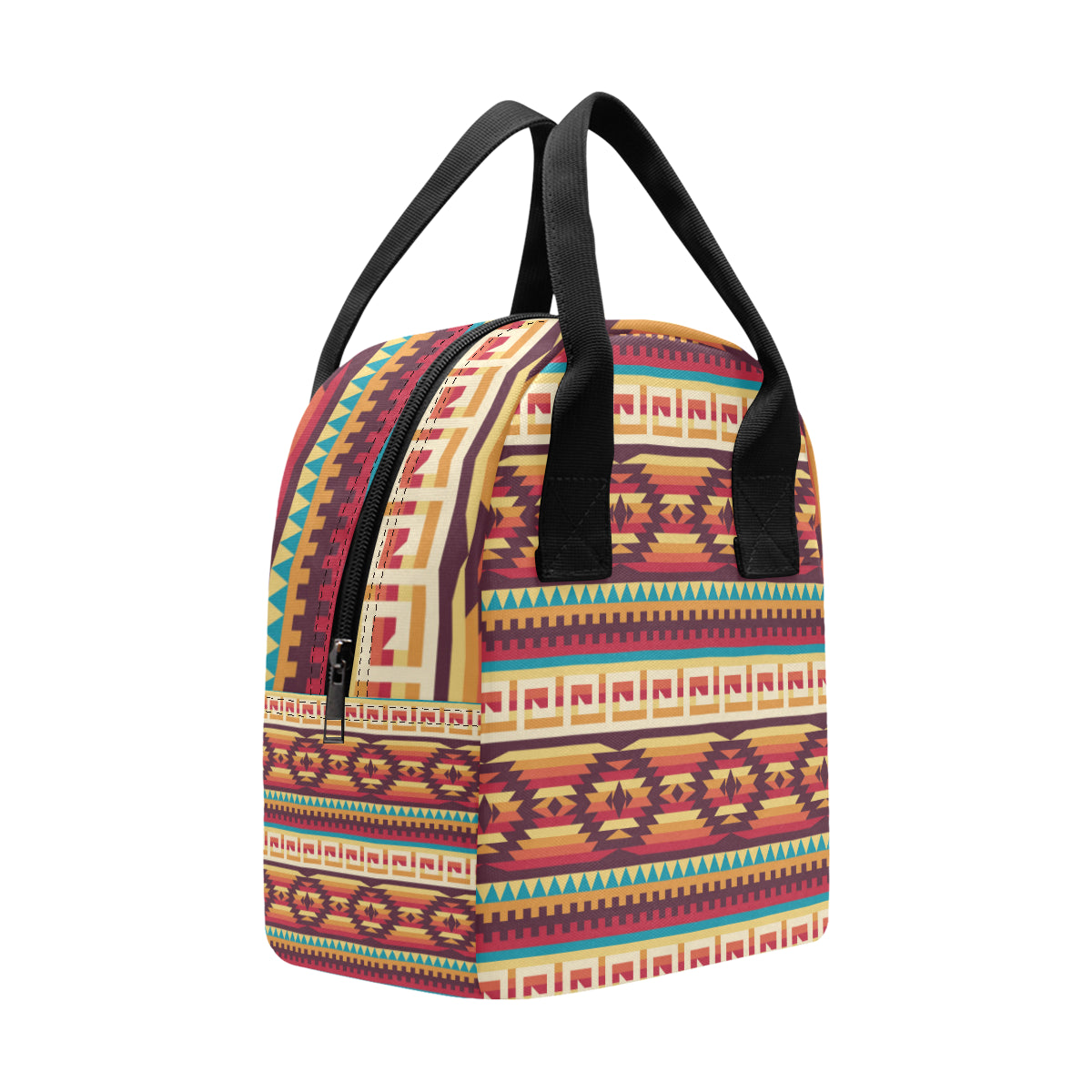 Tribal Aztec Vintage Insulated Lunch Bag