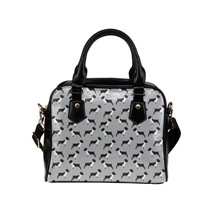 Boxers Pattern Print Design 01 Shoulder Handbag