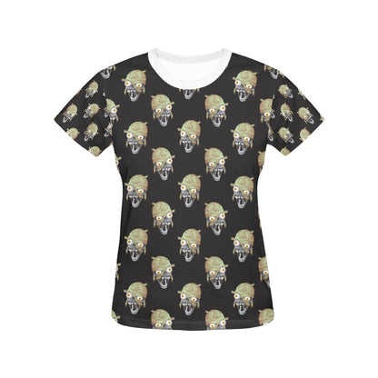 Mummy Print Design LKS304 Women's  T-shirt