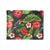 Hibiscus Red With Parrotprint Design LKS303 Men's ID Card Wallet