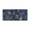 Monarch Butterfly Pattern Print Design 01 Men's ID Card Wallet