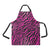 Pink Zebra Apron with Pocket