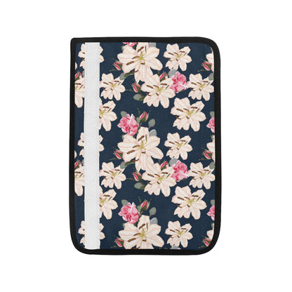 Lily Pattern Print Design LY04 Car Seat Belt Cover