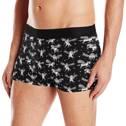 Pegasus Pattern Print Design 01 Men's Boxer Briefs