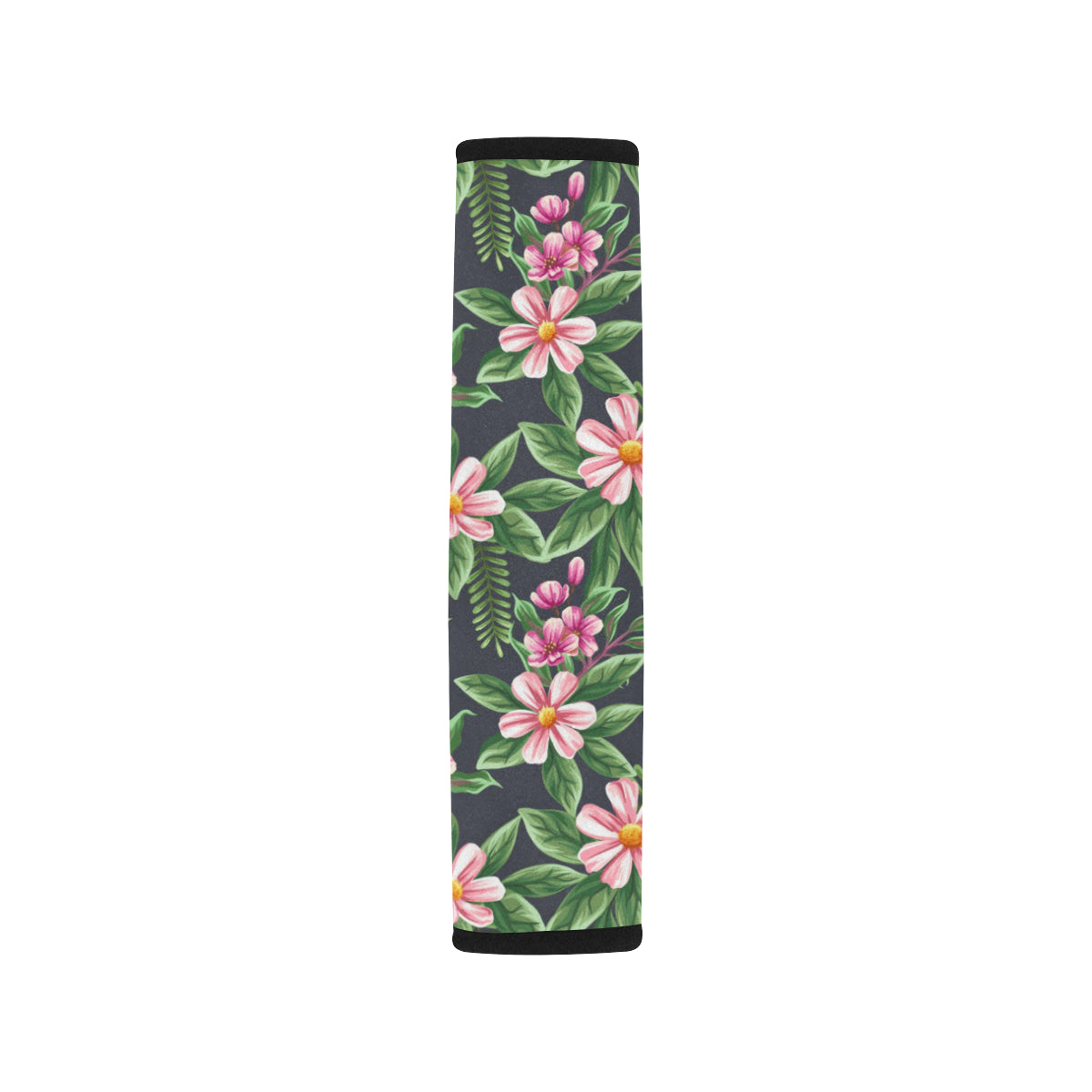 Summer Floral Pattern Print Design SF010 Car Seat Belt Cover