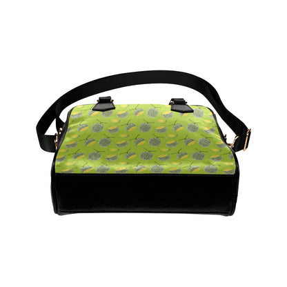 Cantaloupe Pattern Print Design 03 Shoulder Handbag