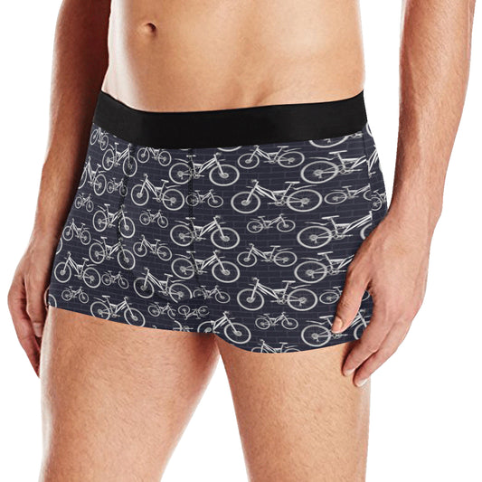 Mountain bike Pattern Print Design 02 Men's Boxer Briefs