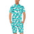 Dolphin Design Print Pattern Men's Romper