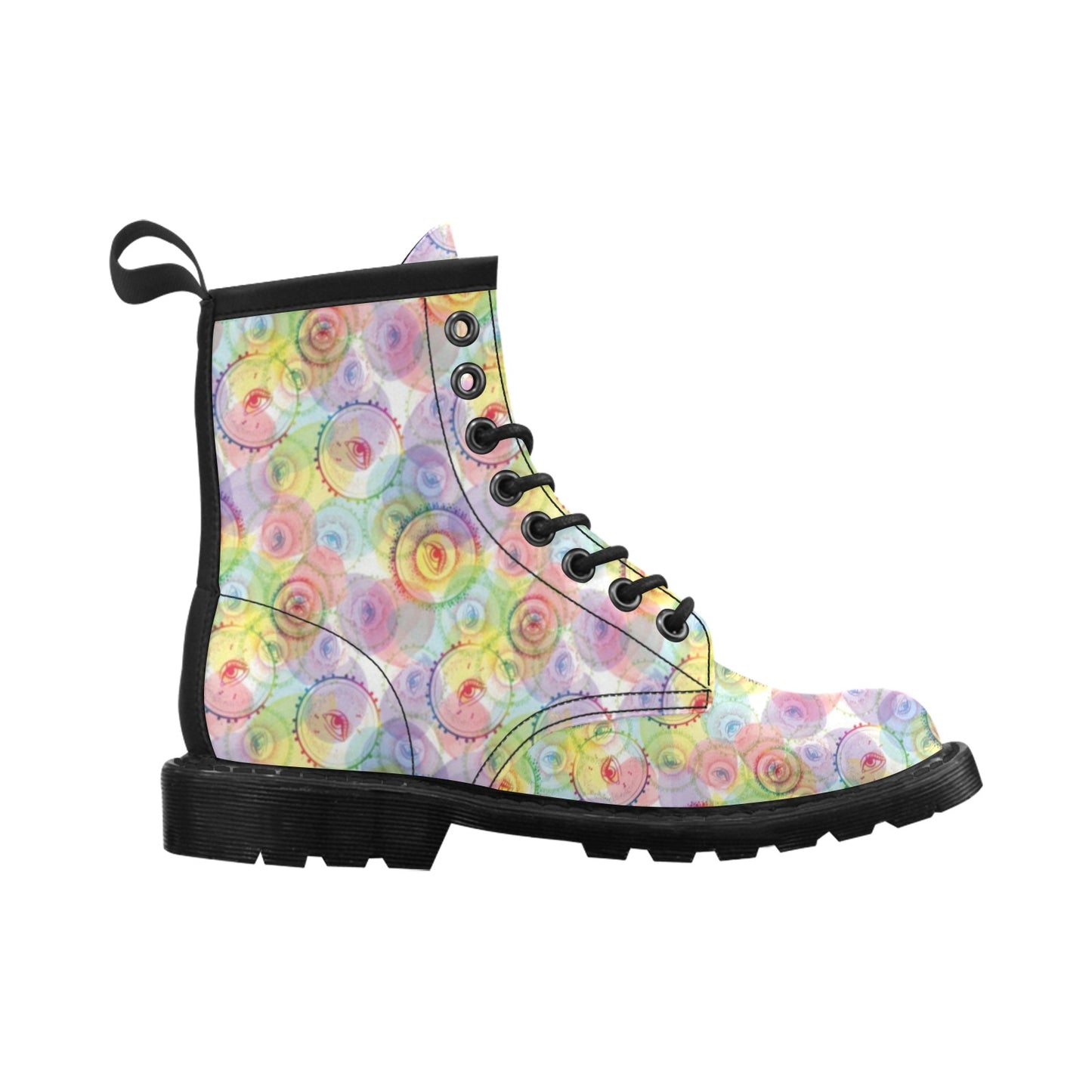 Third Eye Print Design LKS303 Women's Boots