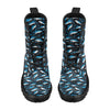 Shark Print Design LKS303 Women's Boots