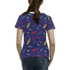 Surfboard Print Design LKS305 Women's  T-shirt