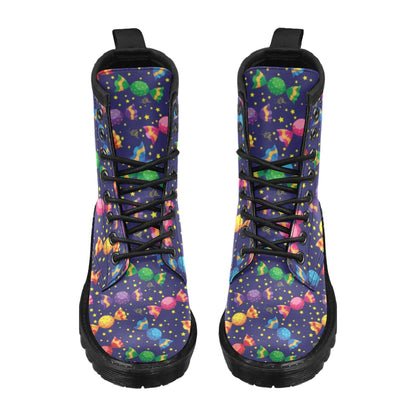 Candy Pattern Print Design CA06 Women's Boots