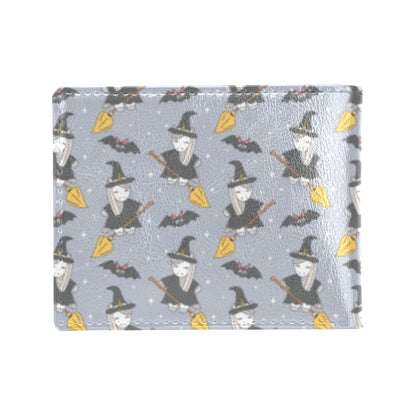 Witch Print Design LKS307 Men's ID Card Wallet