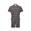 Buddha Head Colorful Print Men's Romper