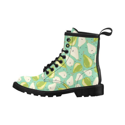 Pear Pattern Print Design PE04 Women's Boots
