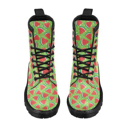 Watermelon Pattern Print Design WM05 Women's Boots