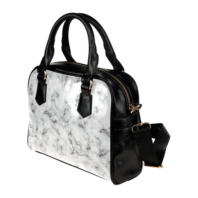 Marble Pattern Print Design 01 Shoulder Handbag