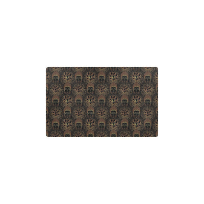 Buddha Pattern Print Design 03 Kitchen Mat