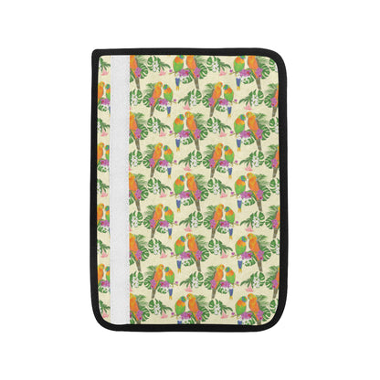 Conures Pattern Print Design 02 Car Seat Belt Cover