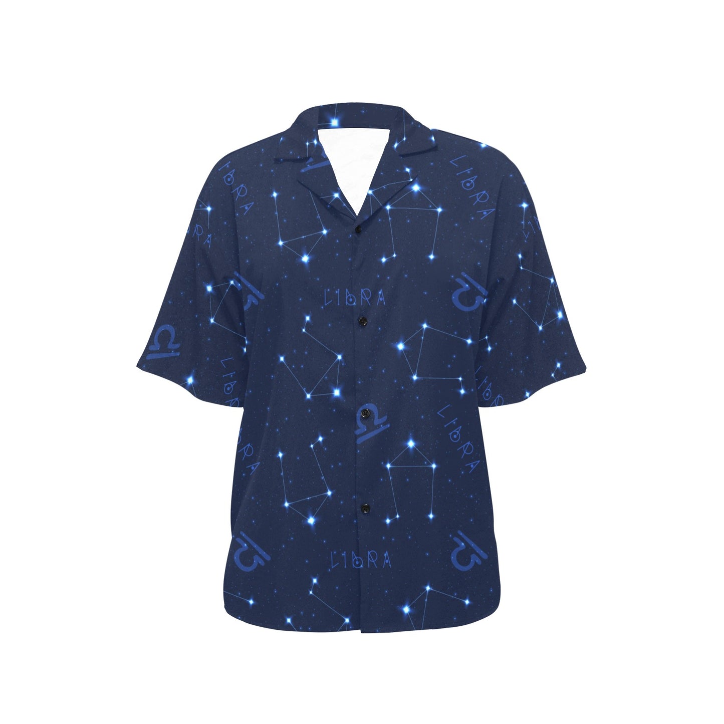 Libra Pattern Print Design 04 Women's Hawaiian Shirt