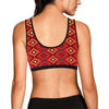 Aztec Pattern Print Design 06 Sports Bra