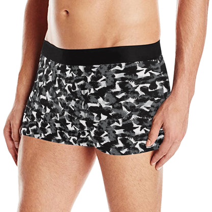 Crow Pattern Print Design 01 Men's Boxer Briefs