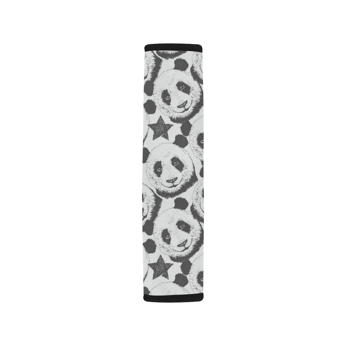Panda Pattern Print Design A02 Car Seat Belt Cover
