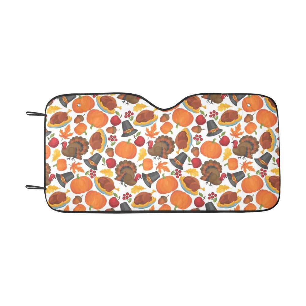 Thanksgiving Print Design LKS304 Car front Windshield Sun Shade