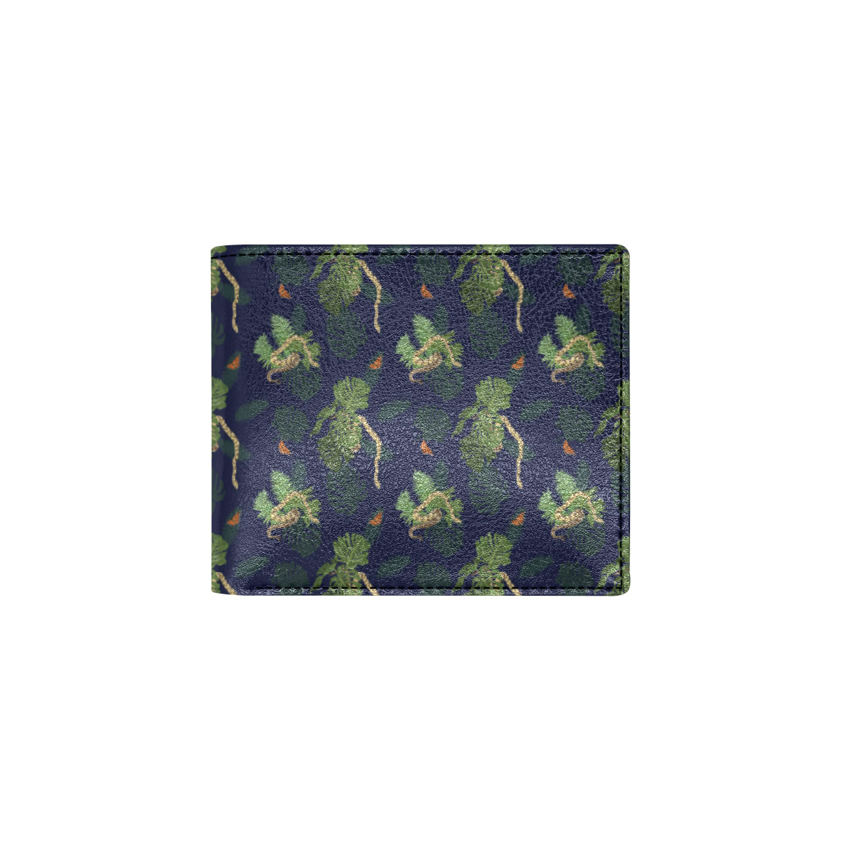 Boa Pattern Print Design 02 Men's ID Card Wallet