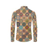 Boho Pattern Print Design 07 Men's Long Sleeve Shirt