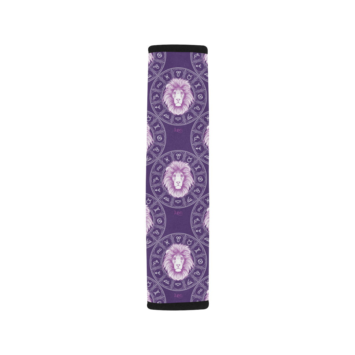 Leo Pattern Print Design 04 Car Seat Belt Cover