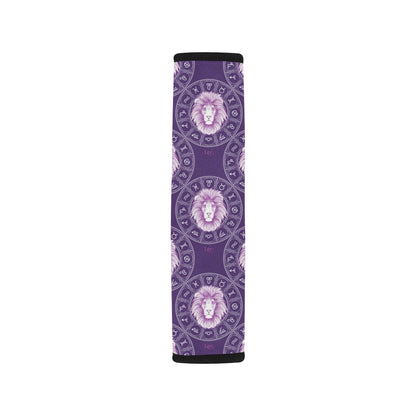 Leo Pattern Print Design 04 Car Seat Belt Cover