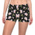 Magnolia Pattern Print Design MAG01 Yoga Shorts