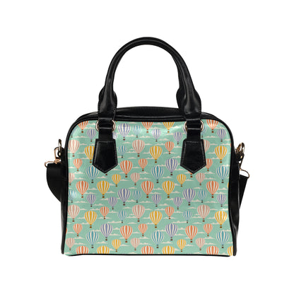 Ballon Pattern Print Design 01 Shoulder Handbag