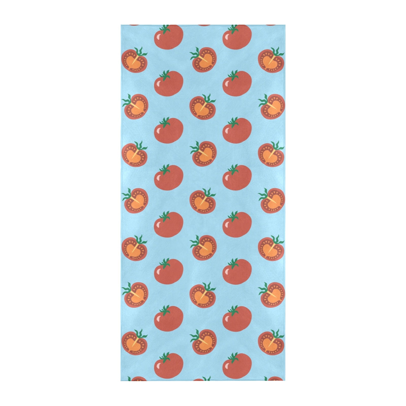 Tomato Print Design LKS304 Beach Towel 32" x 71"