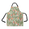 Bird Of Paradise Pattern Print Design BOP08 Apron with Pocket