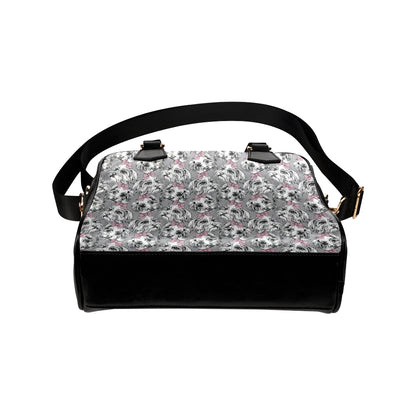 Maltese Pattern Print Design 01 Shoulder Handbag