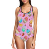 Cupcake Pattern Print Design CP05 Women Swimsuit