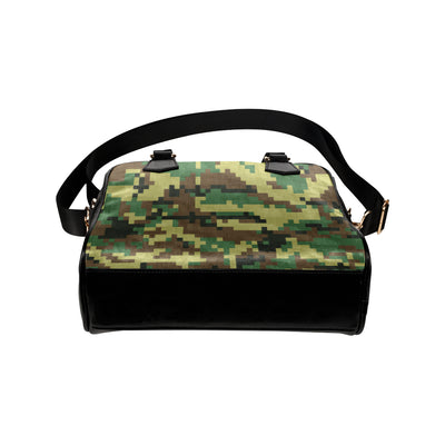 ACU Army Digital Pattern Print Design 02 Shoulder Handbag