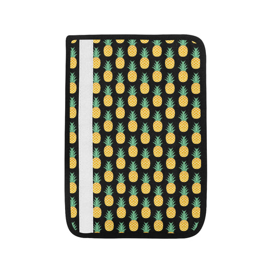 Pineapple Pattern Print Design A03 Car Seat Belt Cover