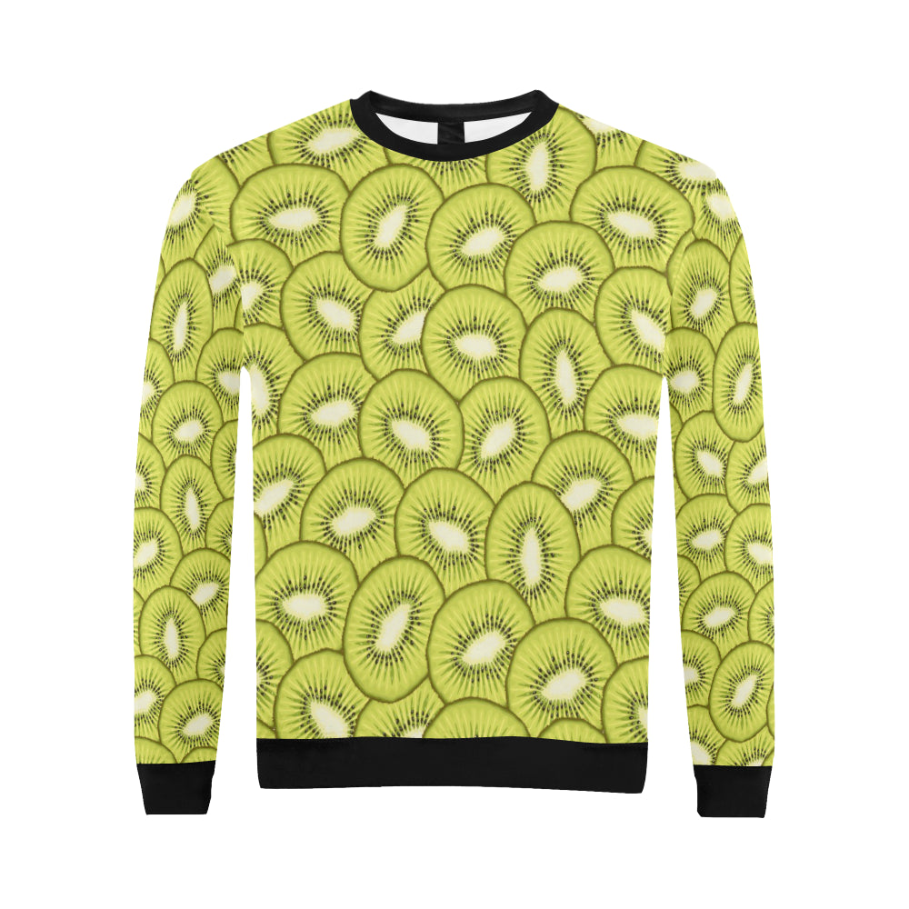 Kiwi Pattern Print Design KW07 Men Long Sleeve Sweatshirt