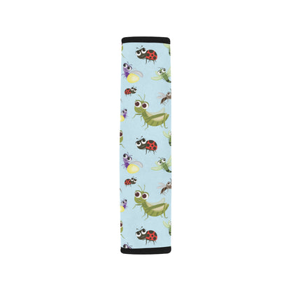 Ladybug Pattern Print Design 01 Car Seat Belt Cover