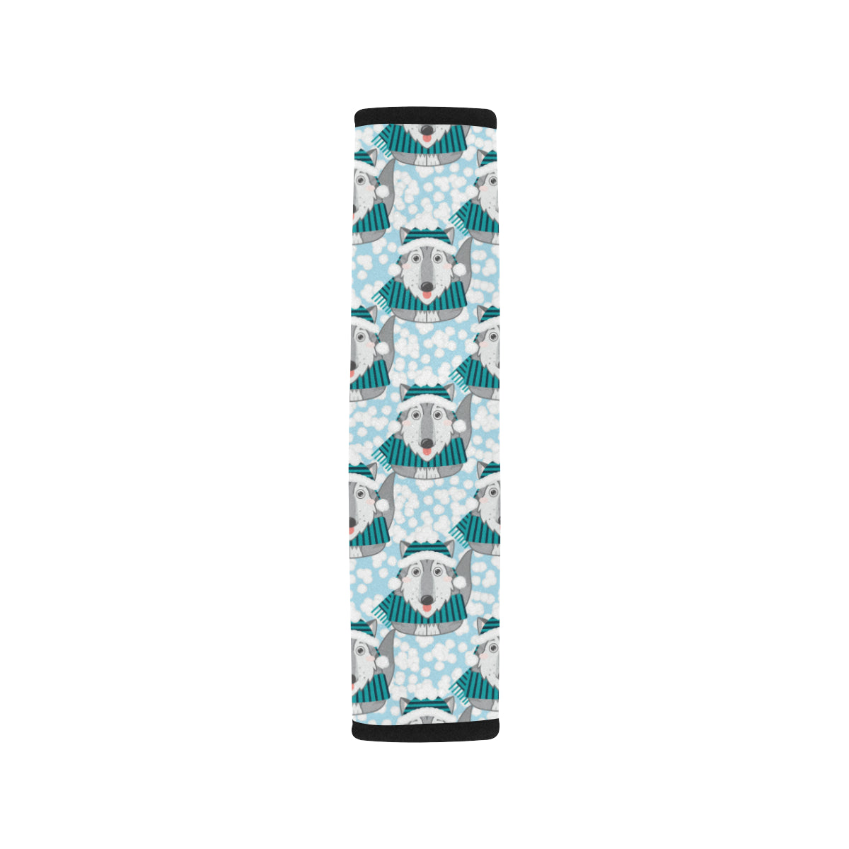 Alaskan Malamute Pattern Print Design 01 Car Seat Belt Cover