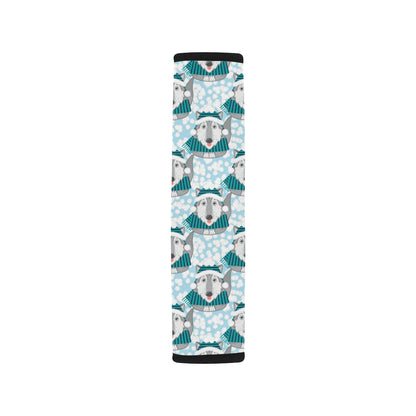 Alaskan Malamute Pattern Print Design 01 Car Seat Belt Cover