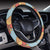 Rooster Pattern Print Design A05 Steering Wheel Cover with Elastic Edge