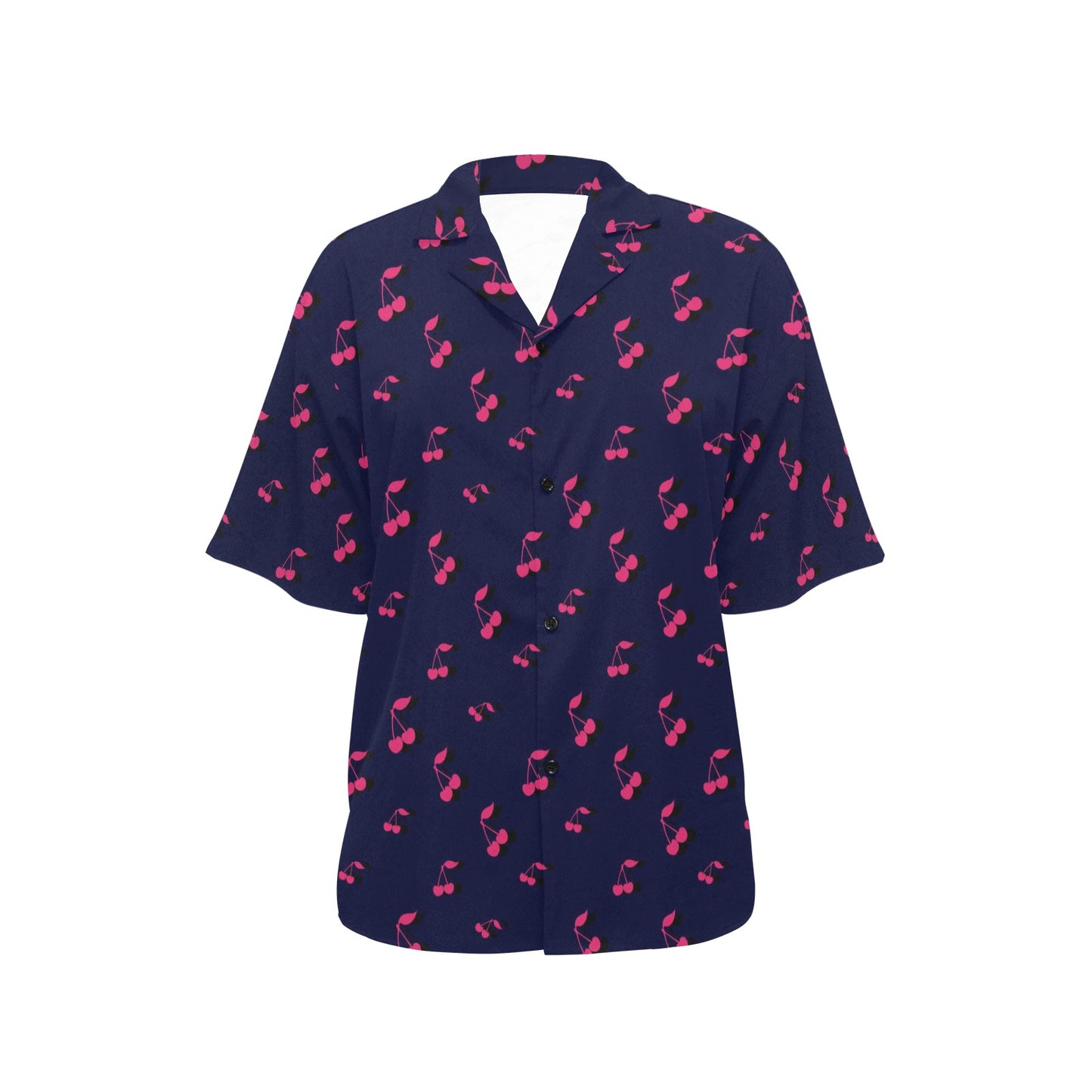 Cherry Pattern Print Design 02 Women's Hawaiian Shirt
