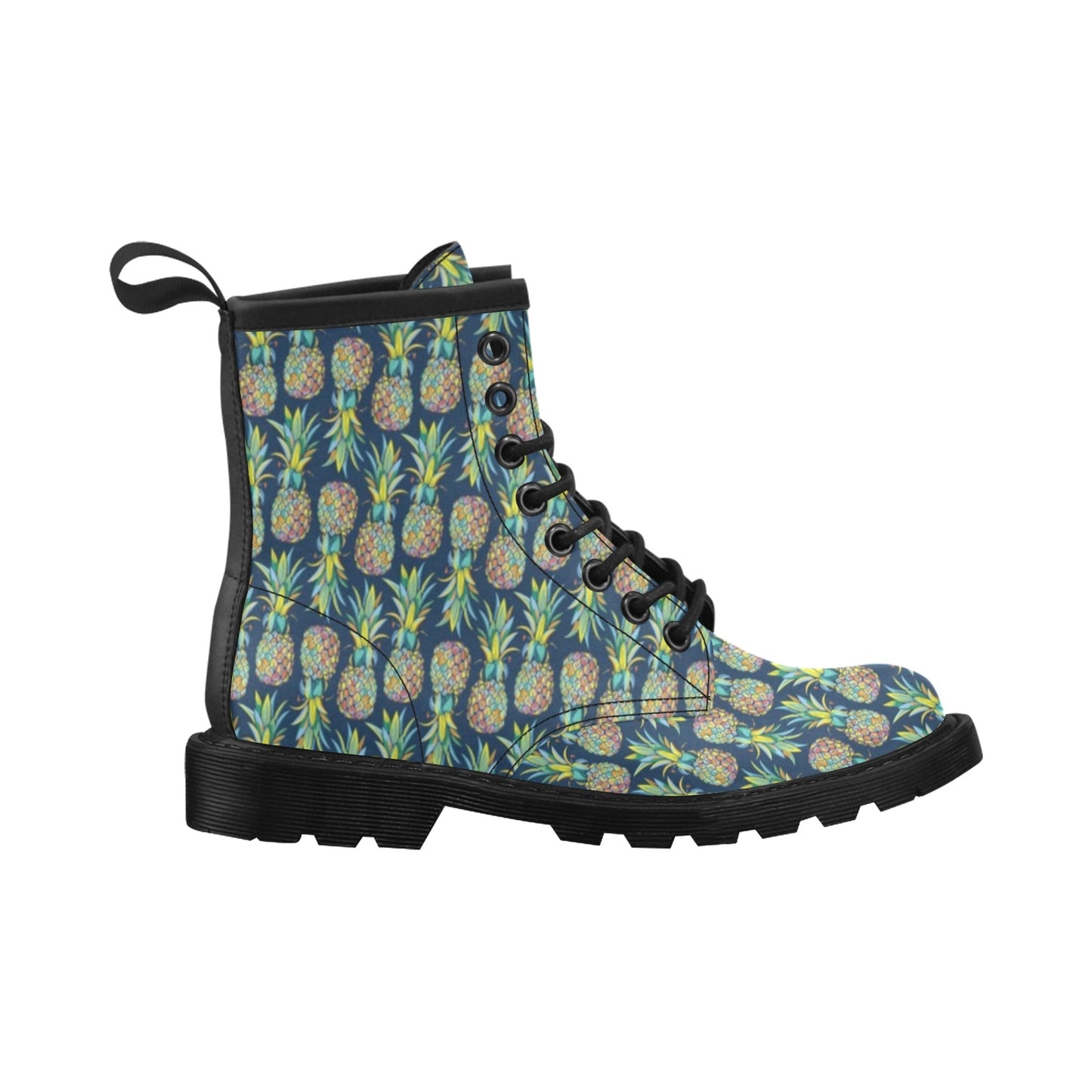 Pineapple Color Art Women's Boots