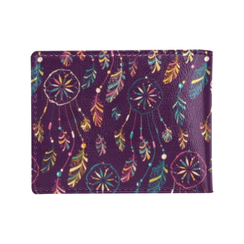 Dream Catcher Boho Design Men's ID Card Wallet